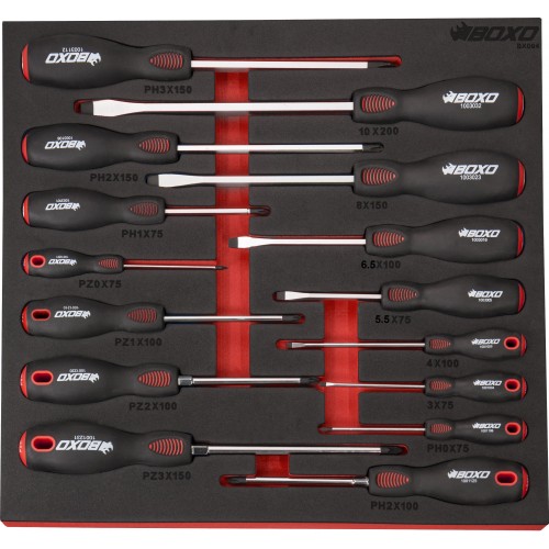 BOXO 15Pc Screwdriver Set