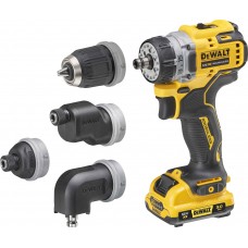 DEWALT Multi-Head Drill Kit 2 x 3Ah Batteries