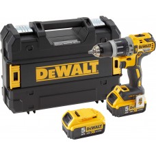 DeWalt Brushless 18v Drill Driver (Supplied With 2 X 5 Ah Batteries & Charger)