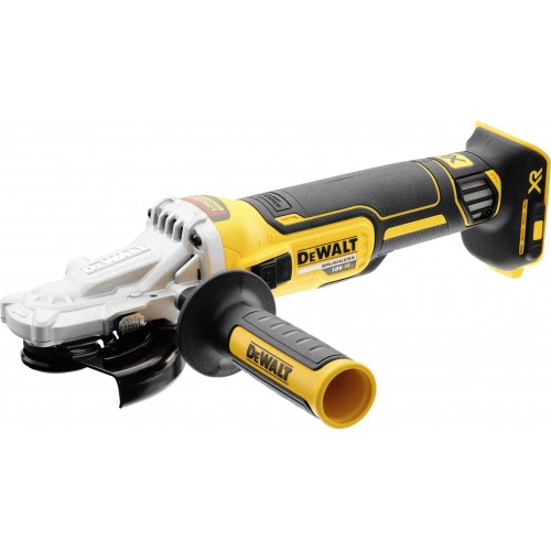 DeWalt 18v Brushless 125mm Flat Head Angle Grinder (Naked Unit)