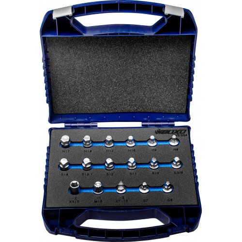 BOXO 17Pc Drain Plug Key Set