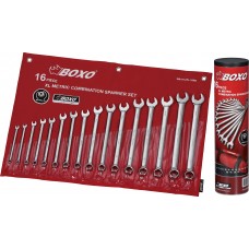 BOXO 16Pc XL Combination Spanner Set (6mm to 21mm)